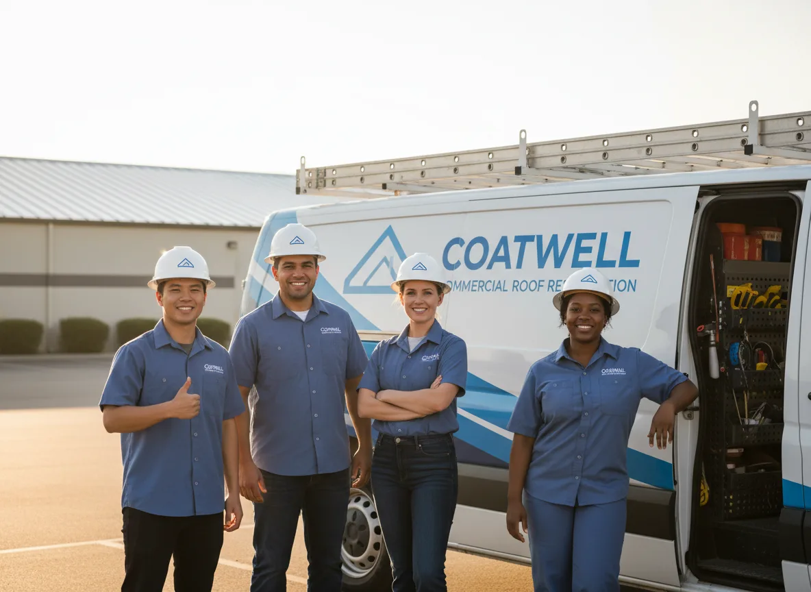 Commercial roof coating company in Belle Mina, AL
